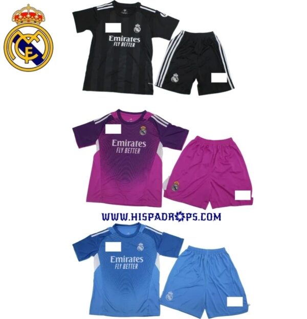 EQUIPACIÓN REAL MADRID 2025/26 **PORTERO**