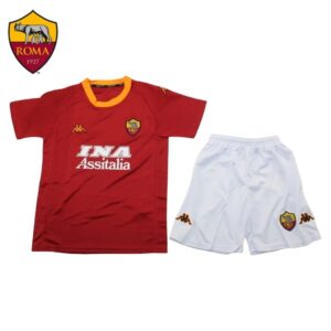 EQUIPACION AS ROMA 2000-01