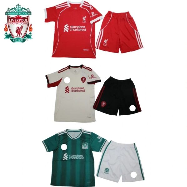 EQUIPACIÓN LIVERPOOL FC 2025/26