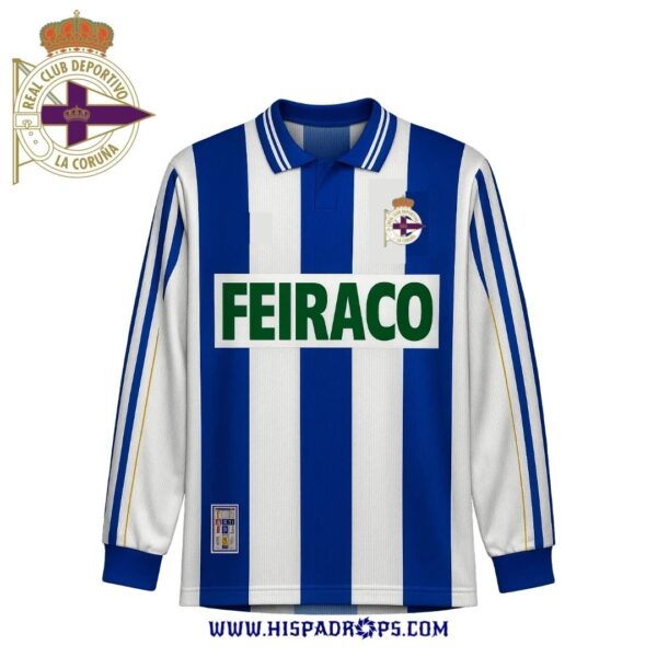 RC DEPORTIVO DE LA CORUÑA 1998/99 **MANGA LARGA FEIRACO**