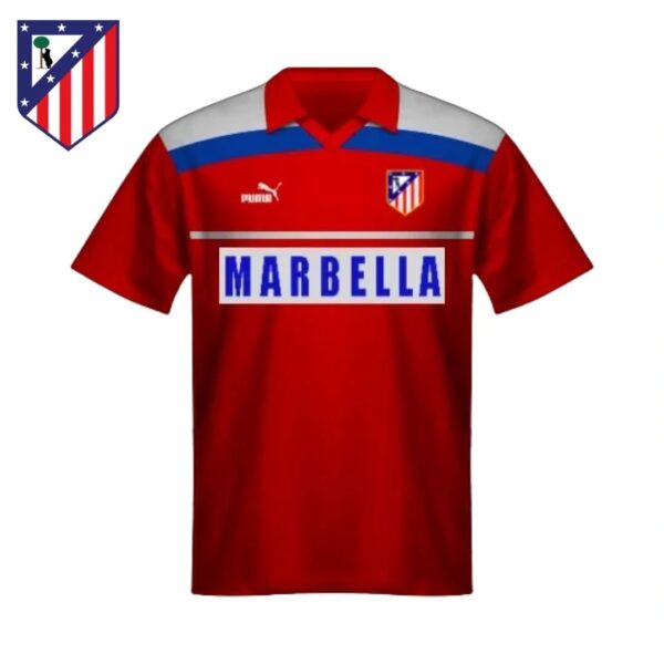 ATLETICO DE MADRID 1990/91 **VISITANTE**