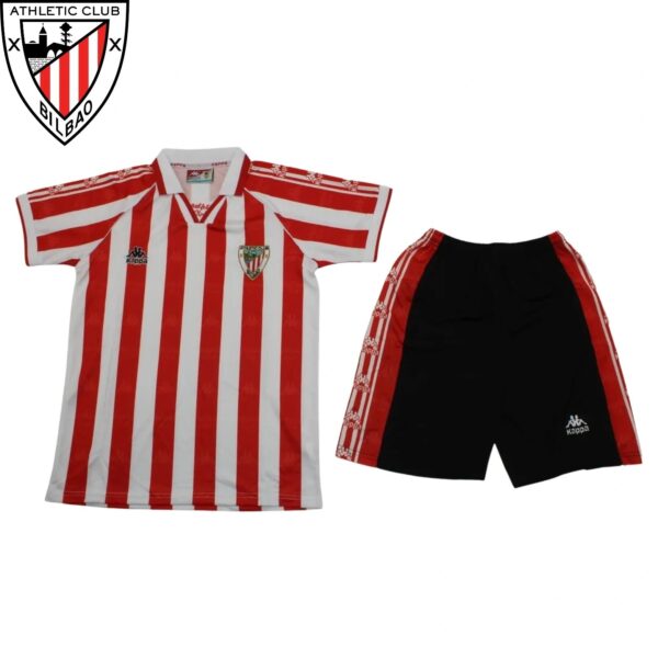 **KIT NIÑOS** ATHLETIC DE BILBAO 1995/96 **A LO BAJINI**