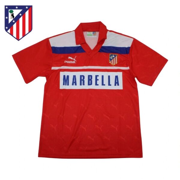 ATLETICO DE MADRID 1990/91 **VISITANTE**