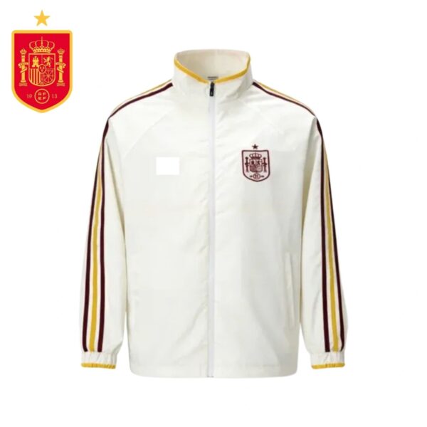 CHAQUETA RETRO ESPAÑA **WHITE VERSION**