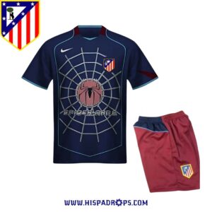 **KIT NIÑOS** ATLÉTICO DE MADRID 2004/05 **SPIDERMAN**